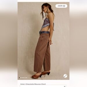 Free People We The Free Deep Trance  Dropped Boyfriend Jeans 25L